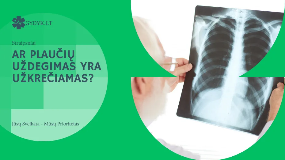 Ar plaučių uždegimas yra užkrečiamas? Ar plaučių uždegimas yra užkrečiamas