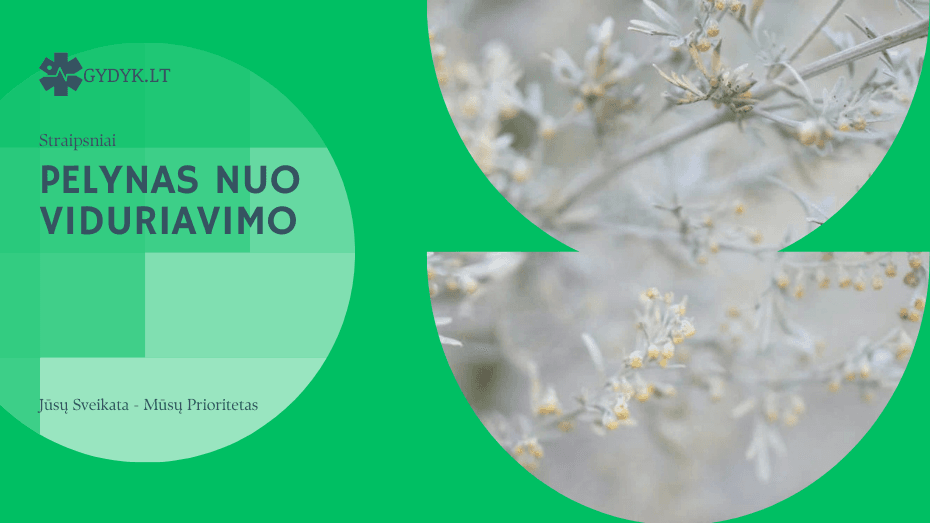 Pelynas nuo viduriavimo