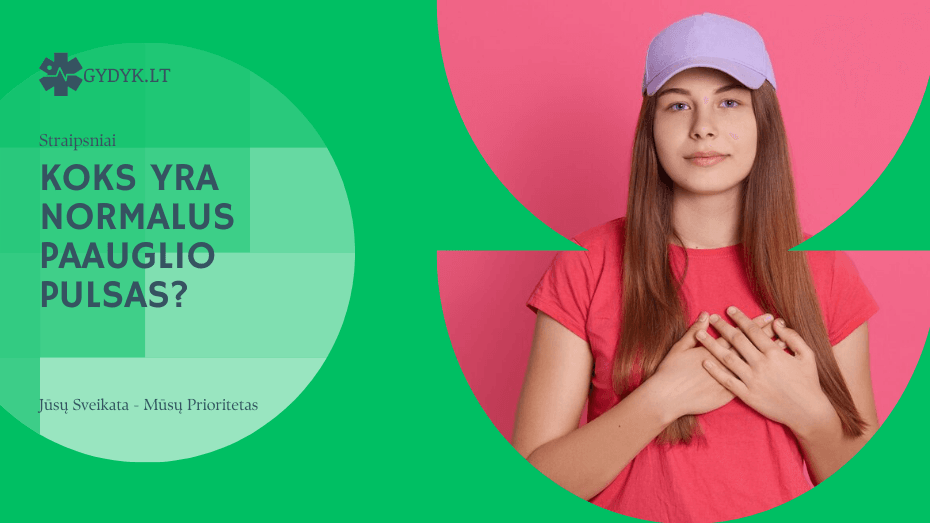 Koks yra normalus paauglio pulsas