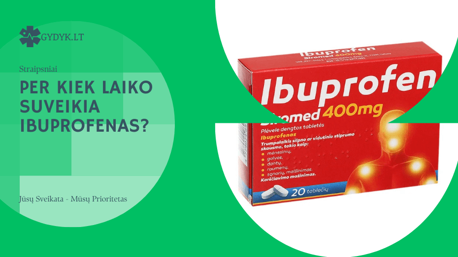 Microlax apžvalga ir atsiliepimai Per kiek laiko suveikia ibuprofenas
