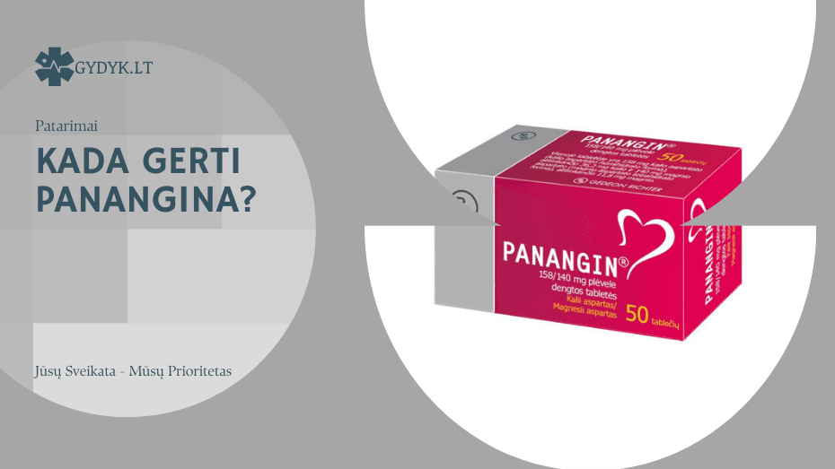 Kada gerti Panangin: ryte ar vakare? kada gerti panangina