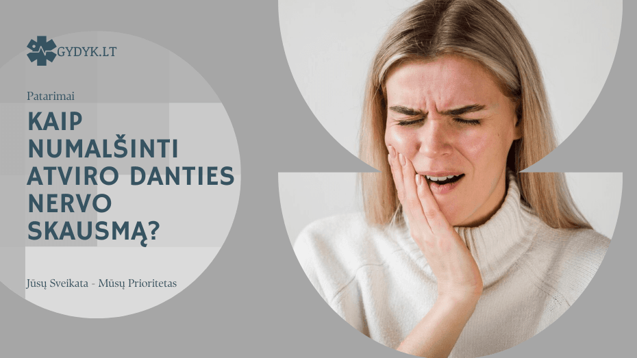 Atviras danties nervas: kaip numalšinti skausmą? kaip numalšinti atviro danties nervo skausmą