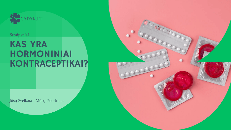 kas yra hormoniniai kontraceptikai