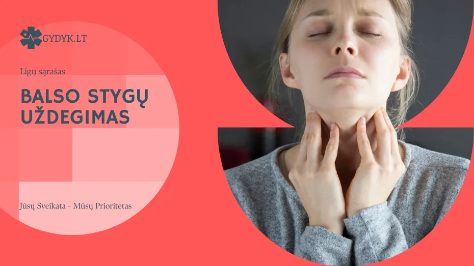 Balso stygų uždegimas