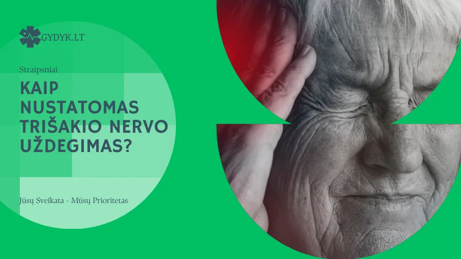 Kaip nustatomas trišakio nervo uždegimas