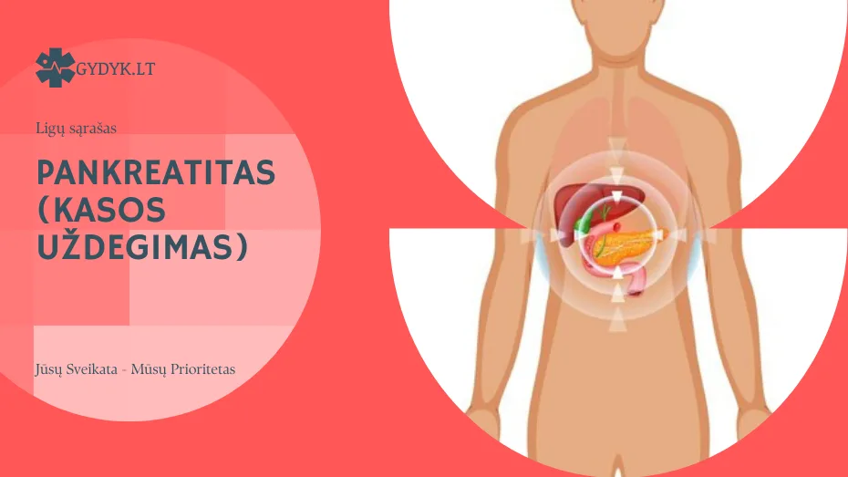 Pankreatitas (kasos uždegimas)