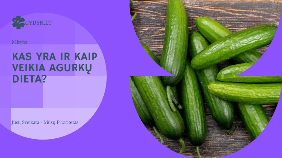 kas yra ir kaip veikia agurkų dieta