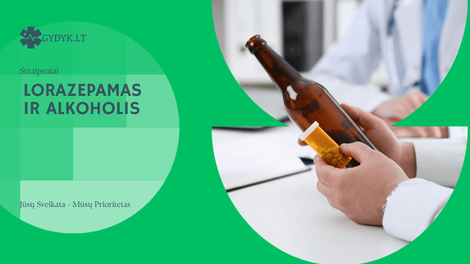 Per daug kalio organizme: kokie to požymiai ir kuo tai pavojinga? lorazepamas ir alkoholis