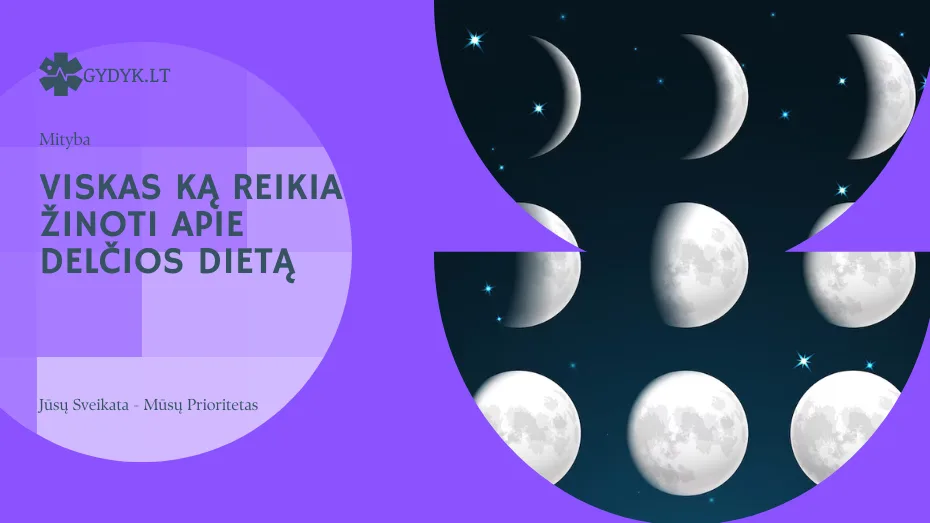 viskas ką reikia žinoti apie delčios dietą
