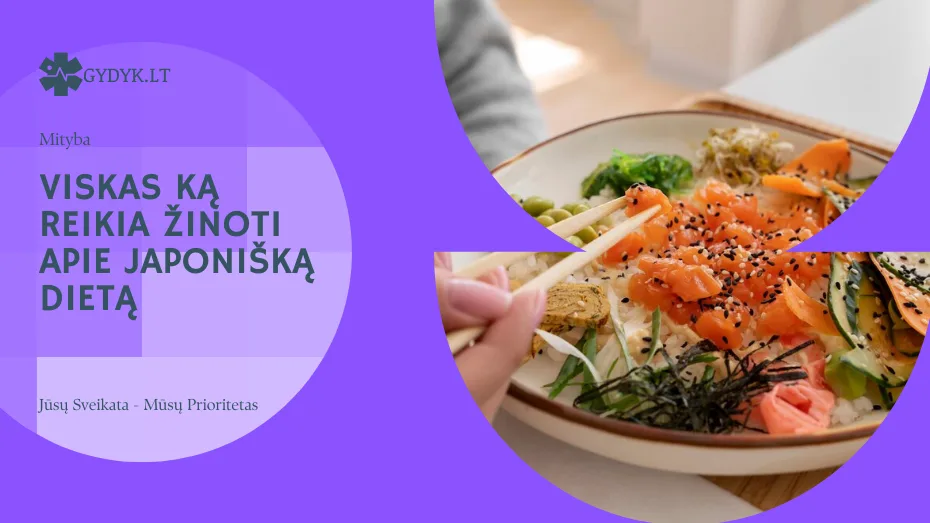 viskas ką reikia žinoti apie japonišką dietą