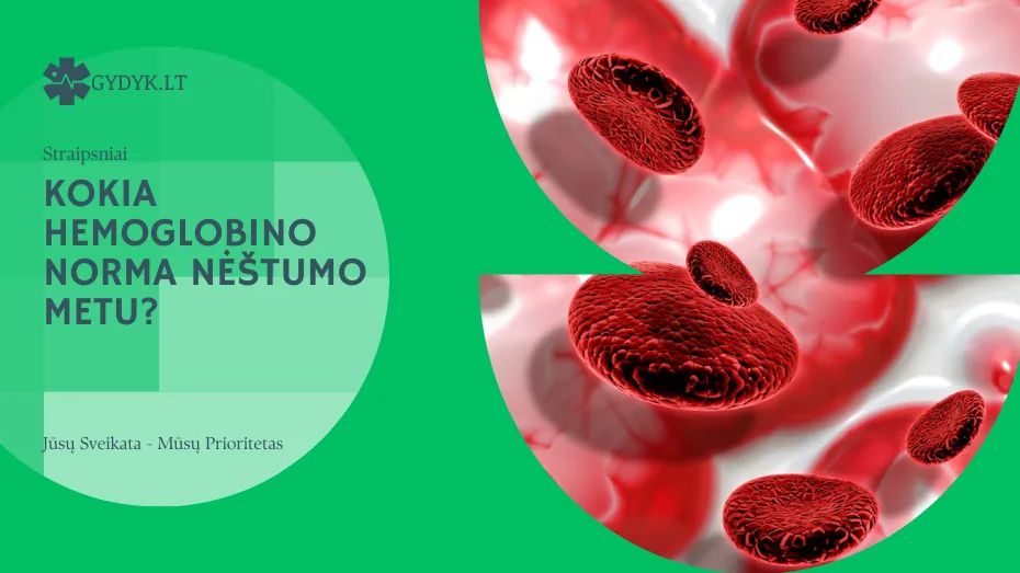 Kokia hemoglobino norma nėštumo metu