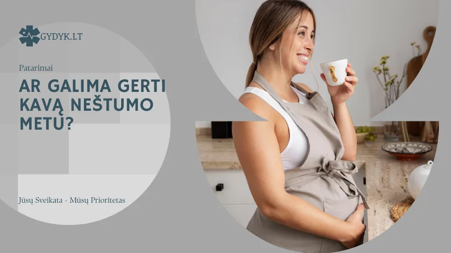 ar galima gerti kavą neštumo metu