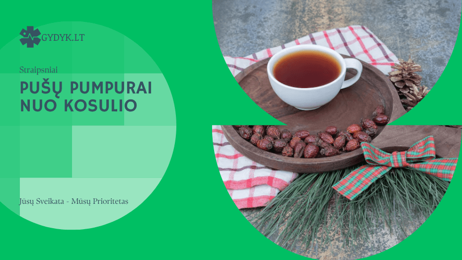 Pušų pumpurai nuo kosulio