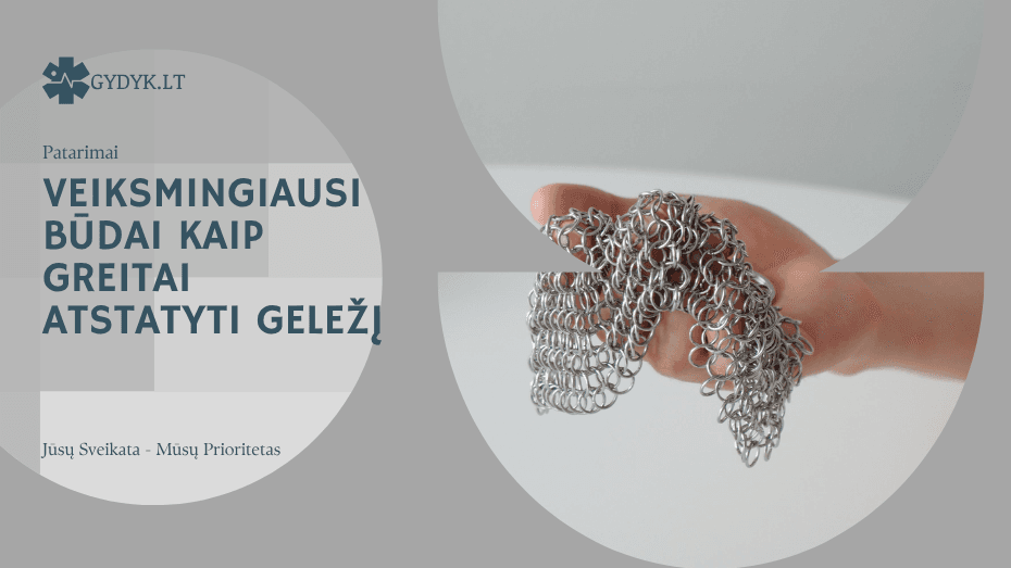 3 veiksmingiausi būdai kaip greitai atstatyti geležį veiksmingiausi būdai kaip greitai atstatyti geležį