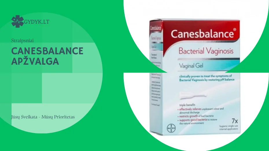 CanesBalance apžvalga: vartojimas, šalutinis poveikis ir atsiliepimai CanesBalance apžvalga