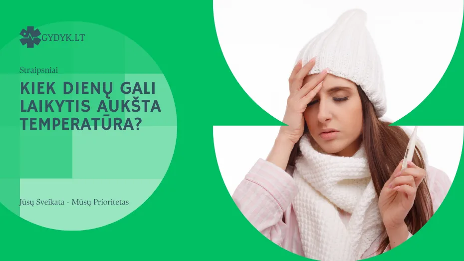 Kiek dienų gali laikytis aukšta temperatūra