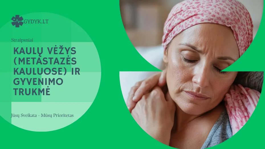 Kaulų vėžys metastazės kauluose ir gyvenimo trukmė ką svarbu žinoti pacientams kaulų vėžys (Metastazės kauluose) ir gyvenimo trukmė