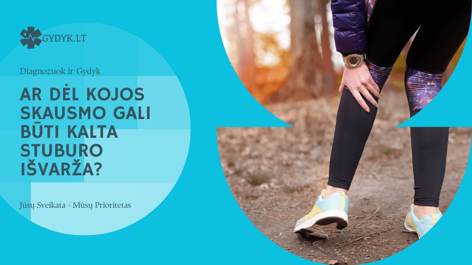 Ar dėl kojos skausmo gali būti kalta stuburo išvarža