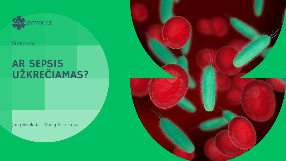 Ar sepsis užkrečiamas