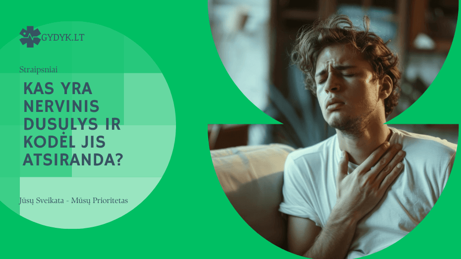 Kas yra nervinis dusulys ir kodėl jis atsiranda