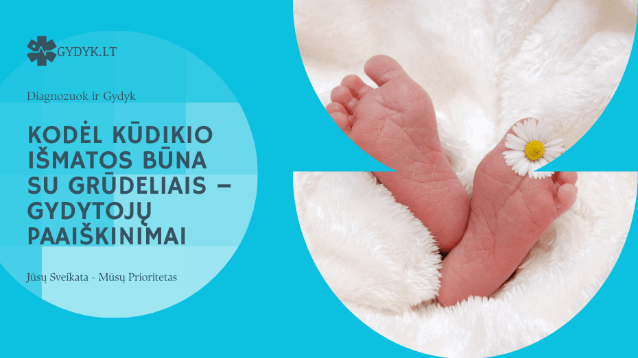 Kodėl kūdikio išmatos būna su grūdeliais – gydytojų paaiškinimai