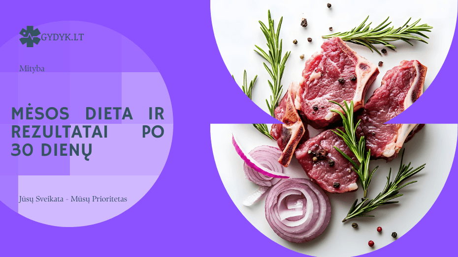 Ar tikrai veikia? Mėsos dieta ir rezultatai po 30 dienų Ar tikrai veikia? Mėsos dieta ir rezultatai po 30 dienų