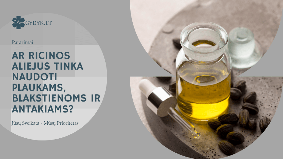Ar ricinos aliejus tinka naudoti plaukams, blakstienoms ir antakiams? Ar ricinos aliejus tinka naudoti plaukams, blakstienoms ir antakiams?