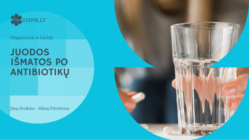 Juodos išmatos po antibiotikų: priežastys ir ar tai pavojinga