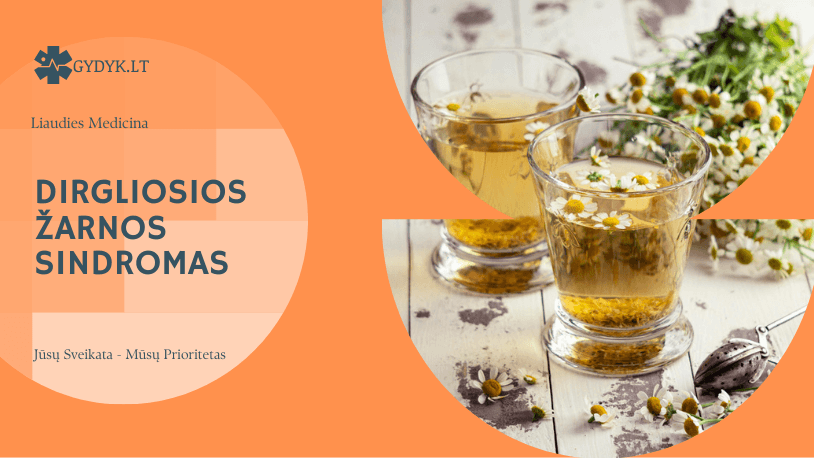 Natūralios žolelės, padedančios suvaldyti dirgliosios žarnos sindromą