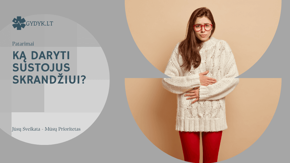 Ką daryti sustojus skrandžiui? Kada tai pavojinga ir kaip padėti sau Ką daryti sustojus skrandžiui