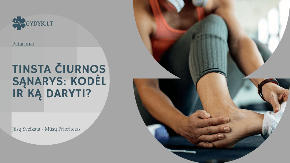 Tinsta čiurnos sąnarys kodėl ir ką daryti