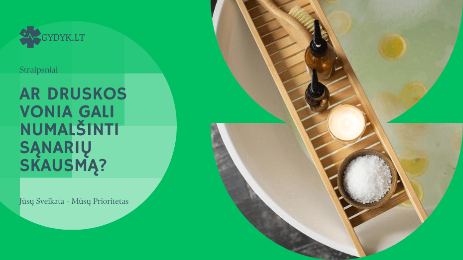 Ar druskos vonia gali numalšinti sąnarių skausmą?