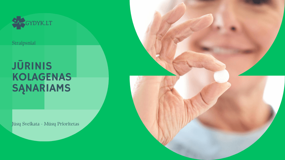 Jūrinis kolagenas sąnariams: kas tai ir ar veiksminga?