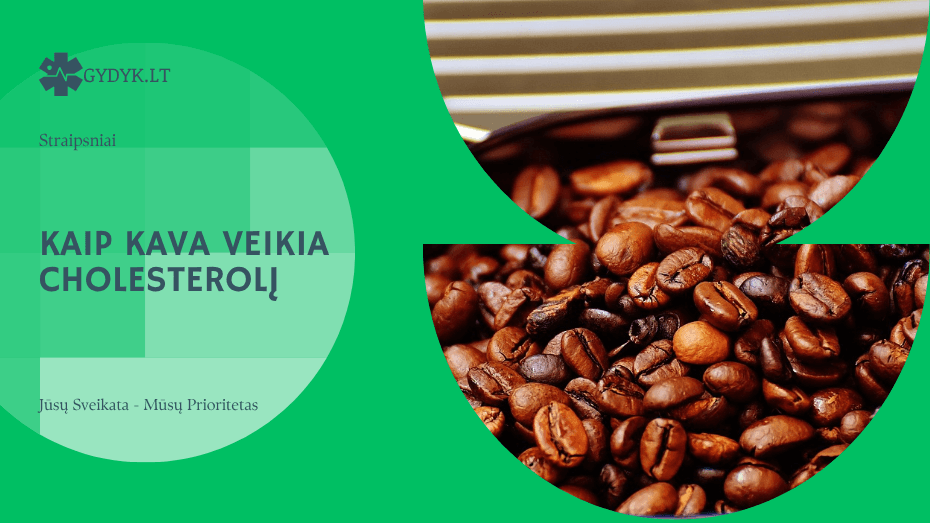 Kaip kava veikia cholesterolį