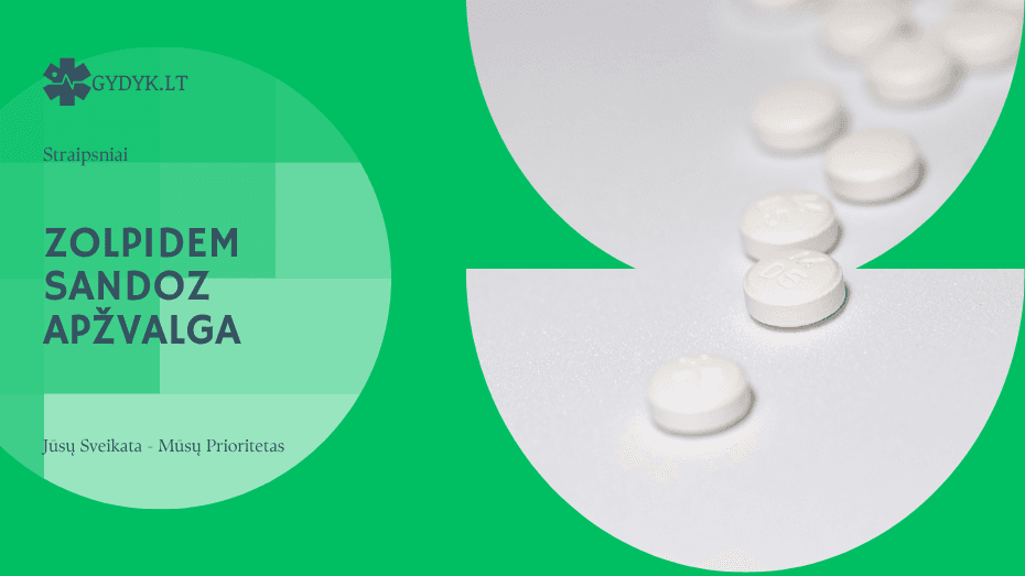 Zolpidem Sandoz apžvalga