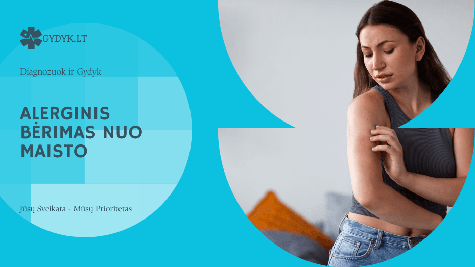 Alerginis bėrimas nuo maisto: simptomai, priežastys ir gydymo galimybės
