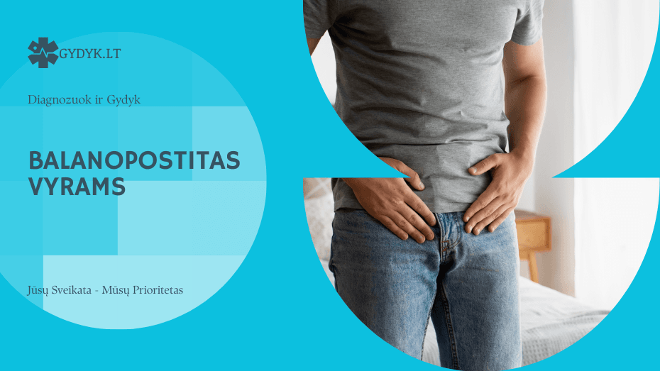 Balanopostitas vyrams
