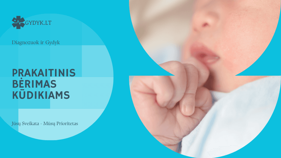 Prakaitinis bėrimas kūdikiams