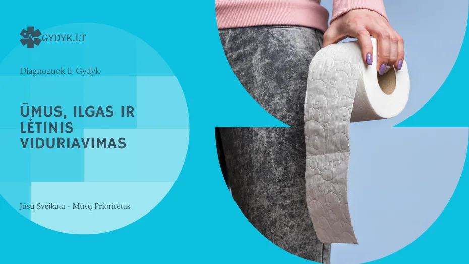 Ūmus, ilgas ir lėtinis viduriavimas
