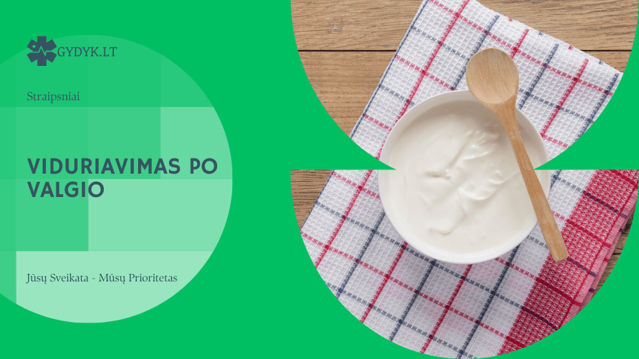 Viduriavimas po valgio