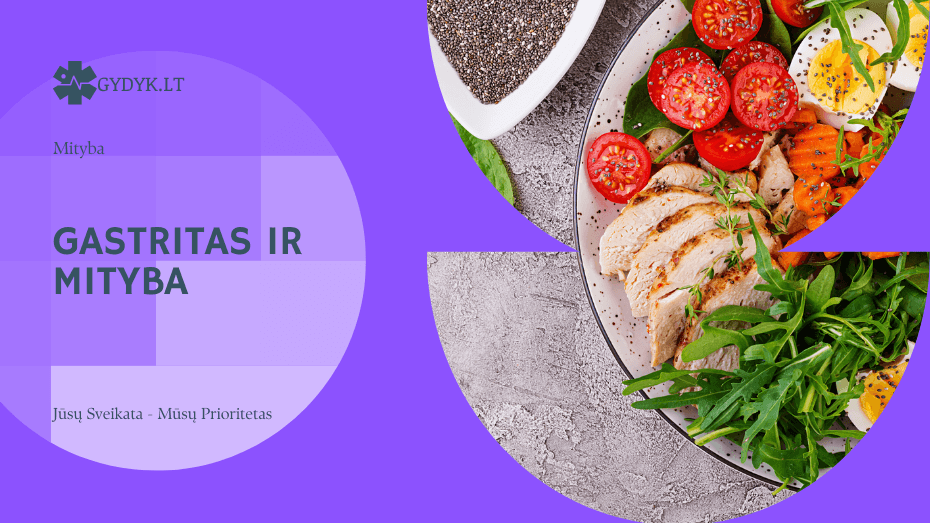Gastritas ir mityba