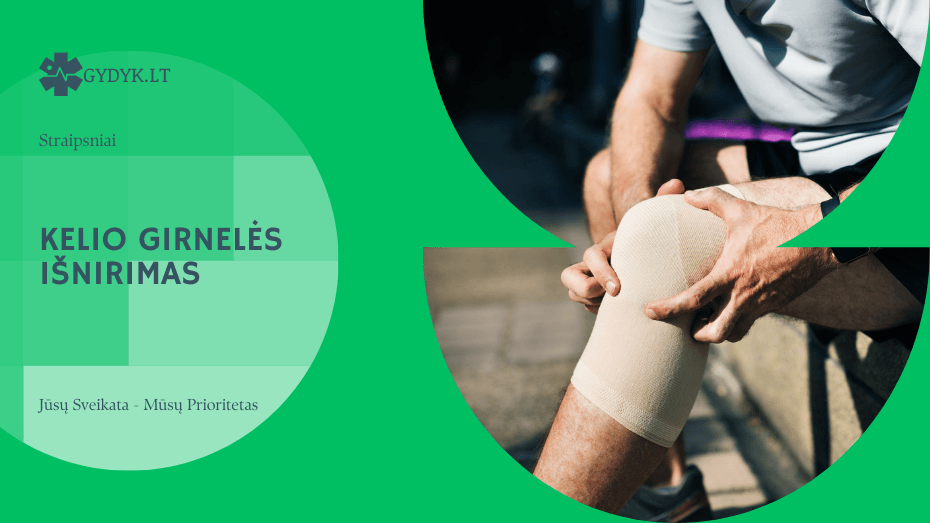 Kelio girnelės išnirimas