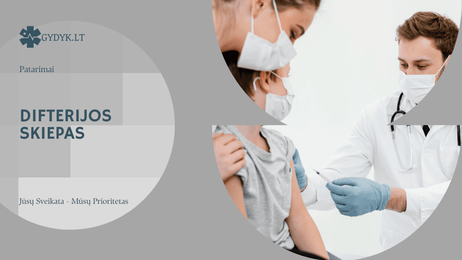 Difterijos skiepas: kada jis reikalingas, veiksmingumas ir šalutinis poveikis Difterijos skiepas: kada jis reikalingas, veiksmingumas ir šalutinis poveikis