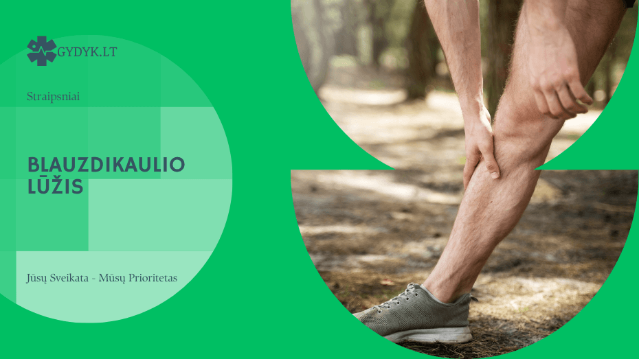 Blauzdikaulio lūžis: kaip atpažinti, pirmoji pagalba ir gydymas