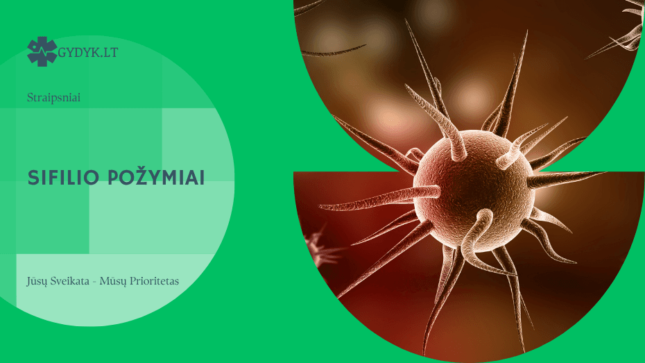 Sifilio požymiai: kaip atrodo bėrimas, simptomai vyrams ir moterims