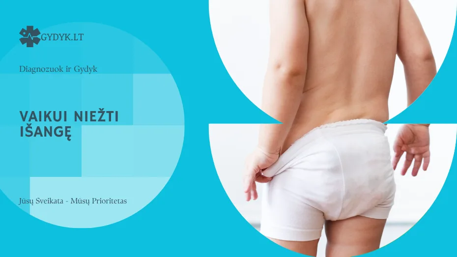 Vaikui niežti išangę