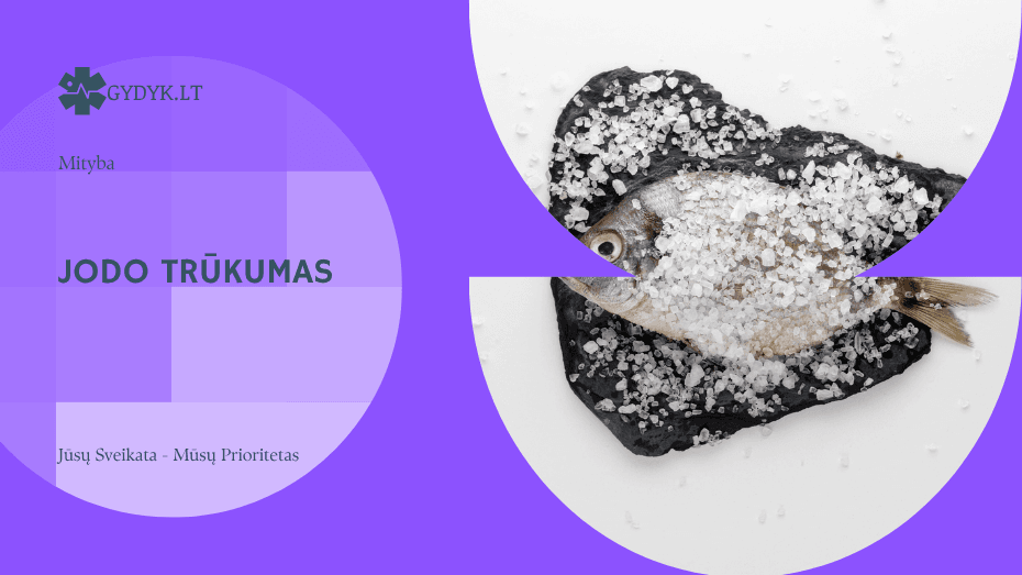 Jodo trūkumas: simptomai, požymiai ir kaip atlikti paprastą testą