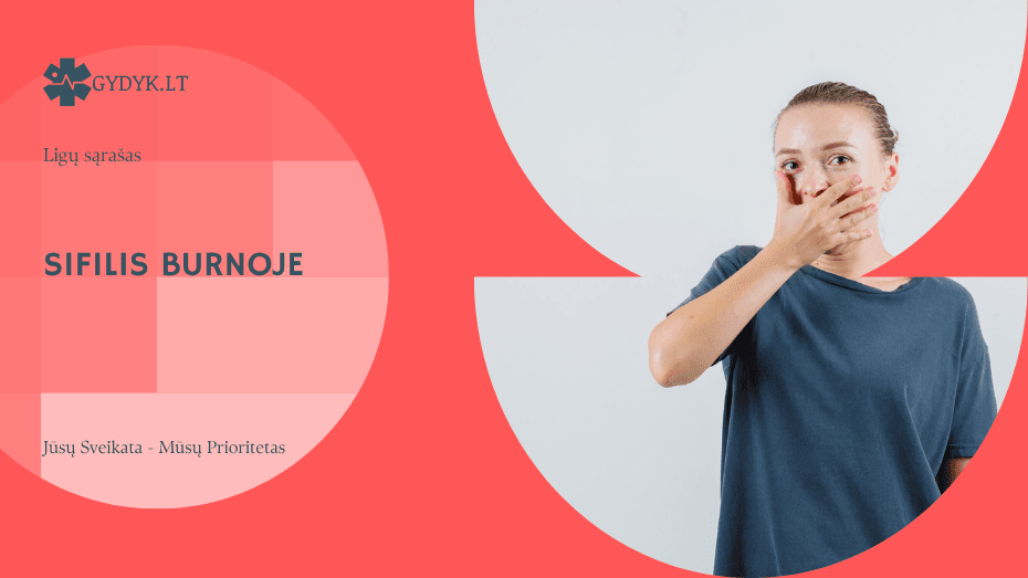 Sifilis burnoje: simptomai, priežastys ir kaip atpažinti