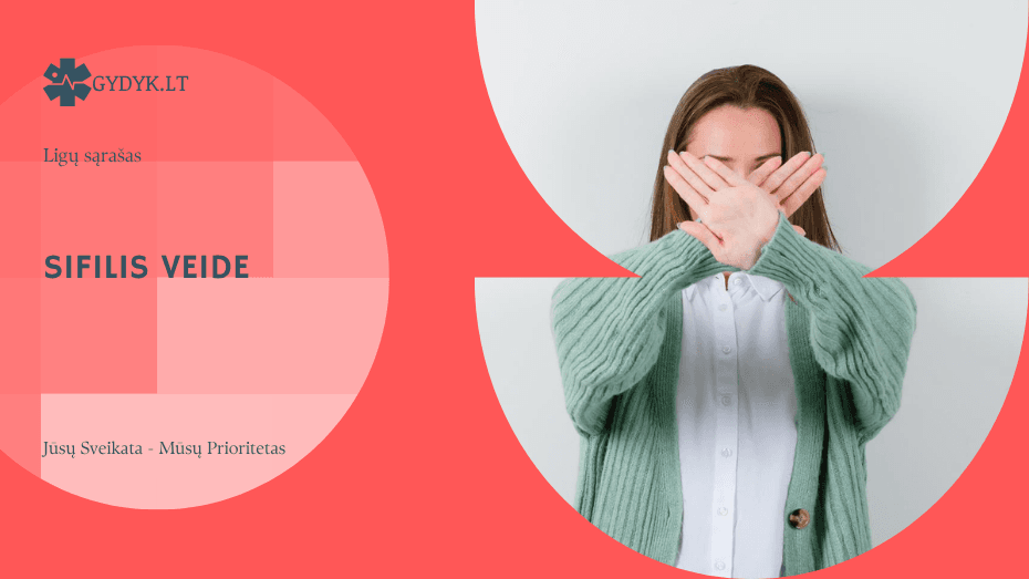 Sifilis veide: simptomai, kaip atrodo ir kada kreiptis į gydytoją