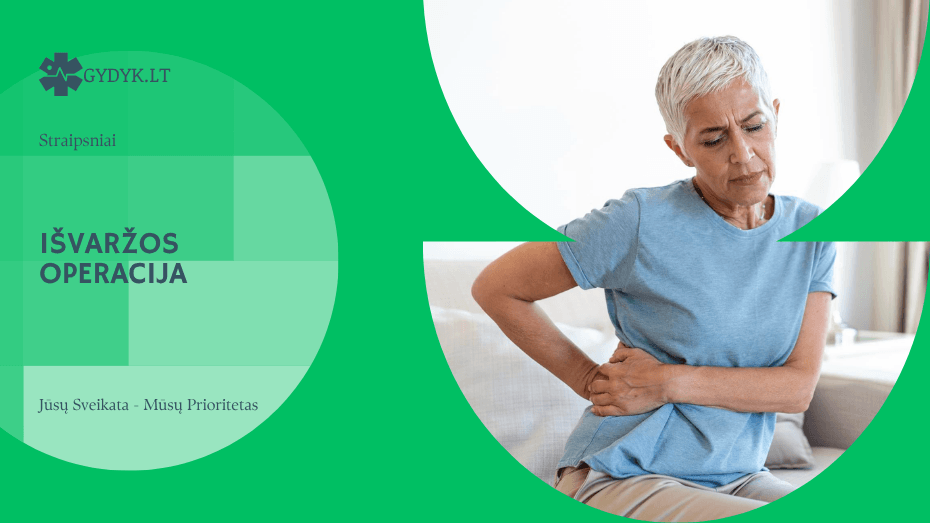 Išvaržos operacija: eiga, trukmė ir nedarbingumas